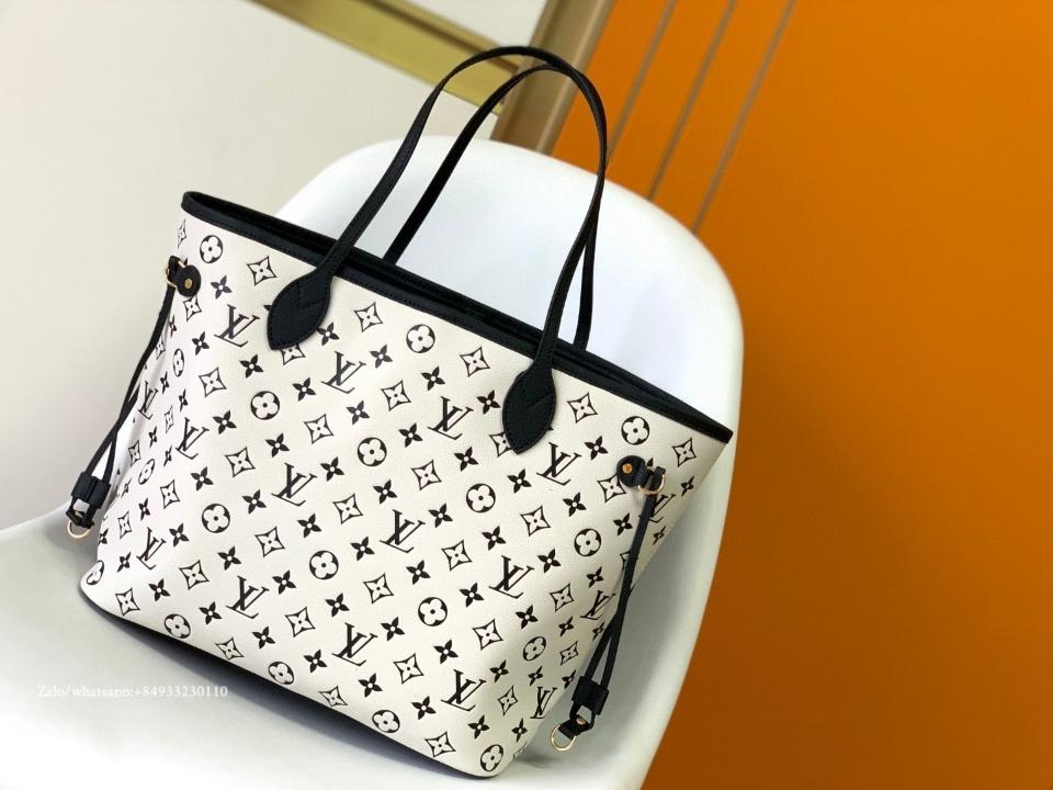 Louis Vuitton M46103 Neverfull MM Tote Monogram Empreinte 31 x 28 x 14cm-duoc-ban-tai-Hvip Bags and Accessories