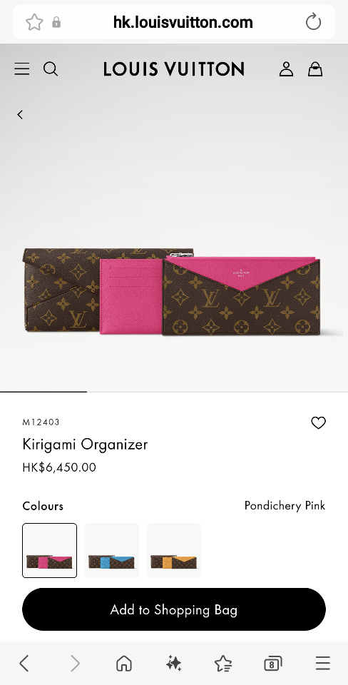 Louis Vuitton M12403
Kirigami Organizer-duoc-ban-tai-Hvip Bags and Accessories