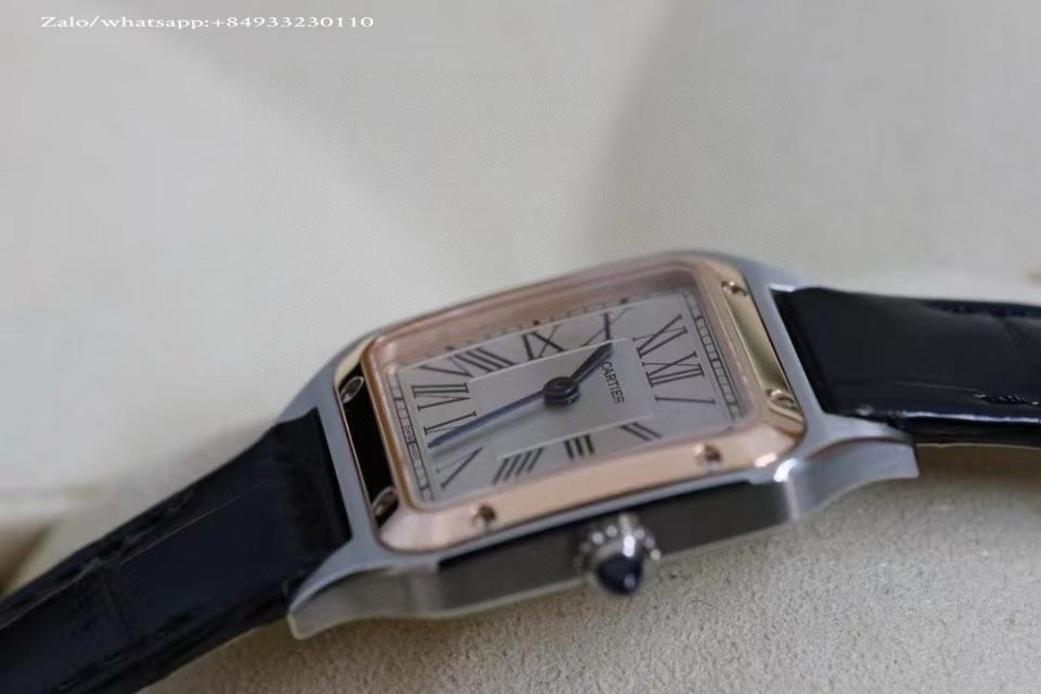 Cartier Santos-Dumont watch W2SA0012 28x38mm-duoc-ban-tai-Hvip Bags and Accessories