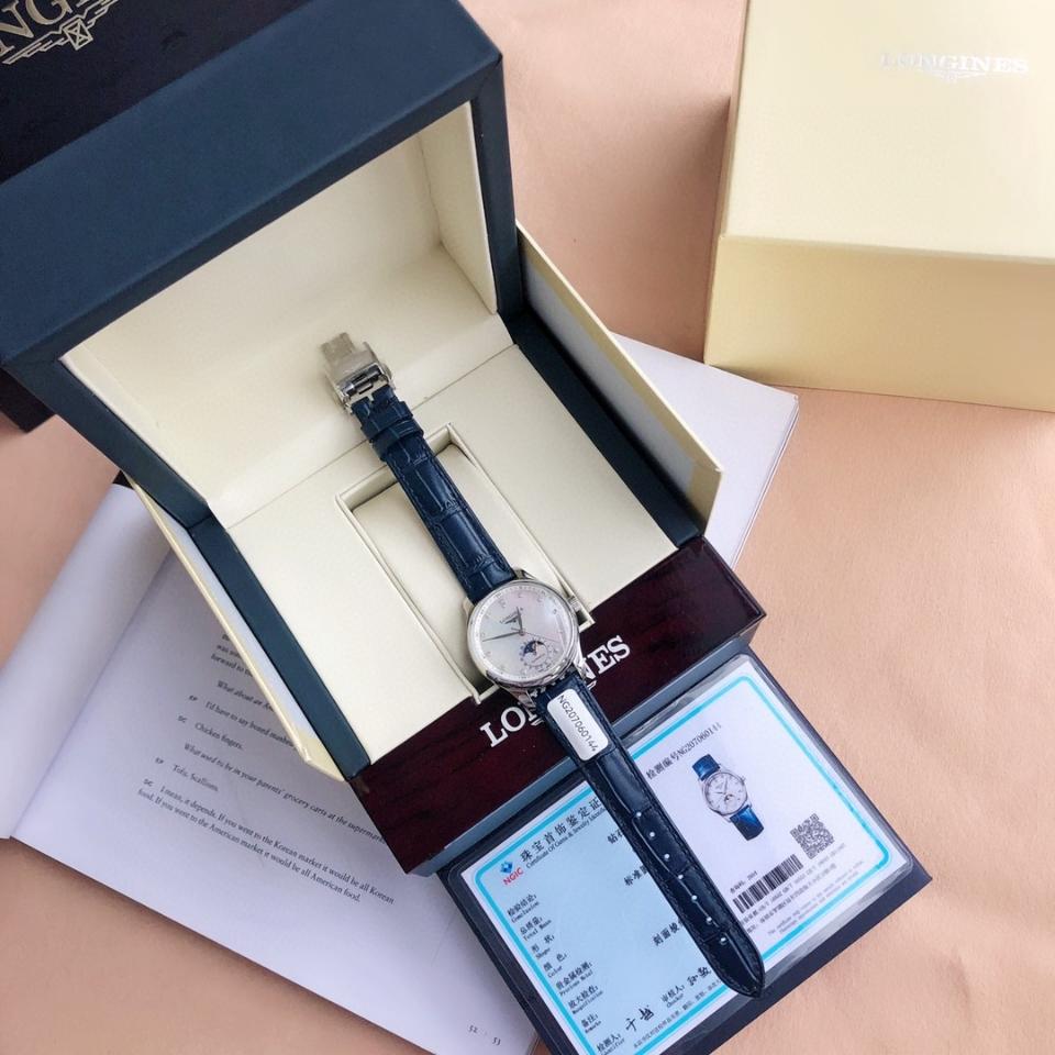 LONGINES MASTER COLLECTION MOONPHASE, L2.409.4.87.0-duoc-ban-tai-Hvip Bags and Accessories