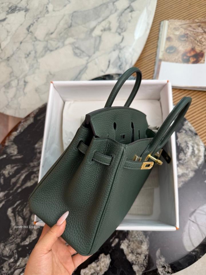 Hermès Birkin 25cm Vert Fonce togo GHW -duoc-ban-tai-Hvip Bags and Accessories