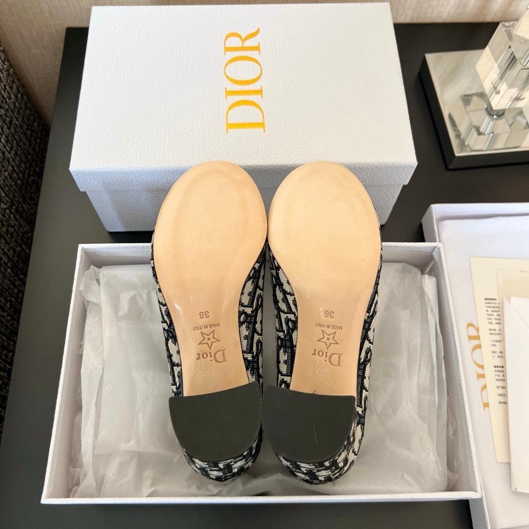 Dior Pump in cotton Embroidered 90mm-duoc-ban-tai-Hvip Shoes and Clothes