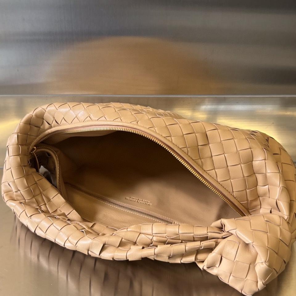 Bottega Veneta Jodie light beige  600261 48x40x16cm-duoc-ban-tai-Hvip Bags and Accessories
