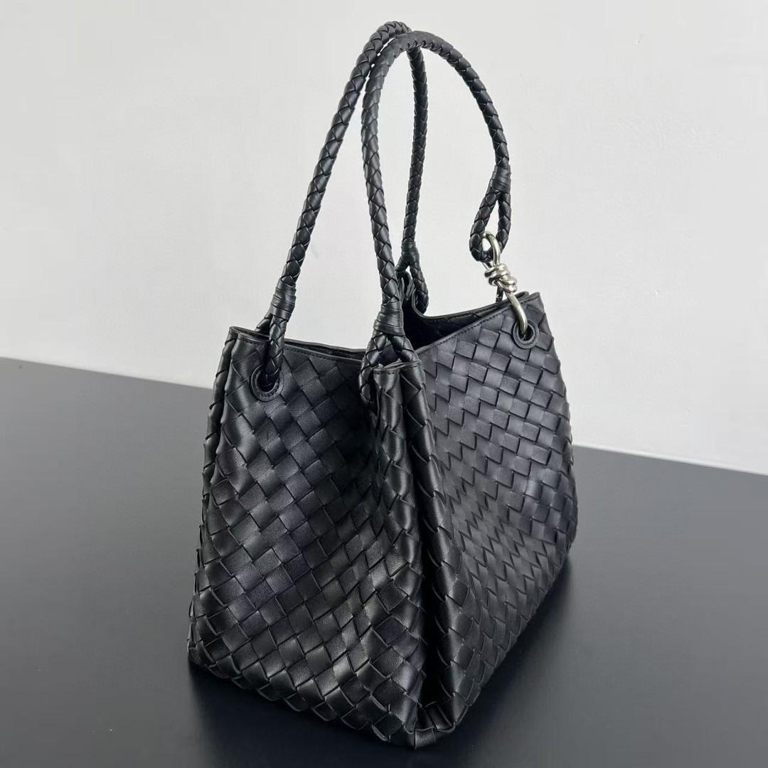 Bottega Veneta Large Parachute black 796571 30X26X20cm-duoc-ban-tai-Hvip Bags and Accessories
