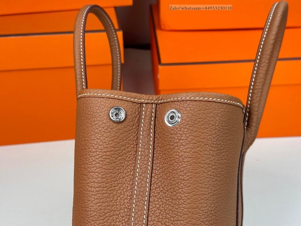 Hermès Garden Party mini 23cm gold Negonda PHW -duoc-ban-tai-Hvip Bags and Accessories