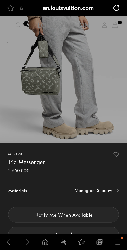 Louis Vuitton M12490
Trio Messenger 25.0×18.5×7.0cm-duoc-ban-tai-Hvip Bags and Accessories
