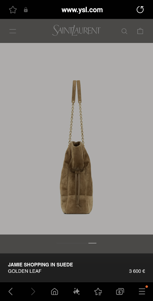 Saint Laurent Ysl JAMIE shopping in suede
GOLDEN LEAF 809824 35x35×10cm (1)-duoc-ban-tai-Hvip Bags and Accessories