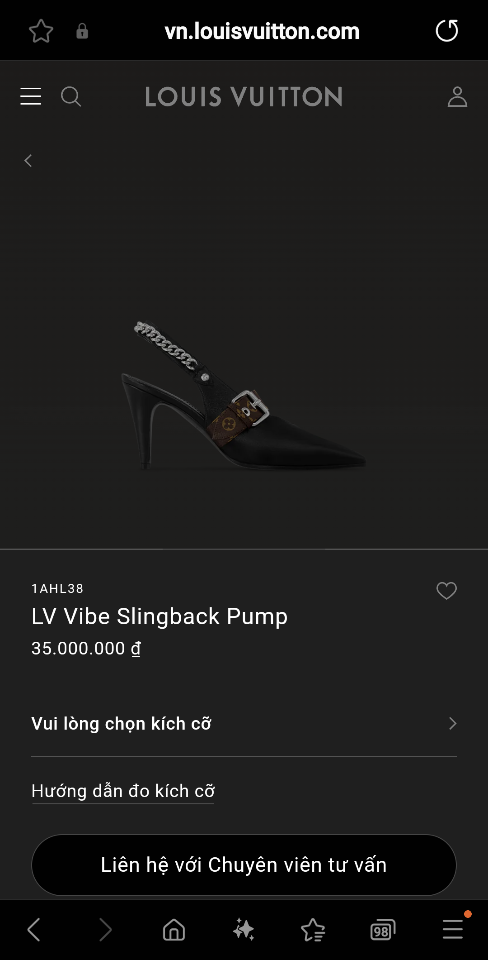 Louis Vuitton 1AHL38
LV Vibe Slingback Pump 85mm black (1)-duoc-ban-tai-Hvip Shoes and Clothes