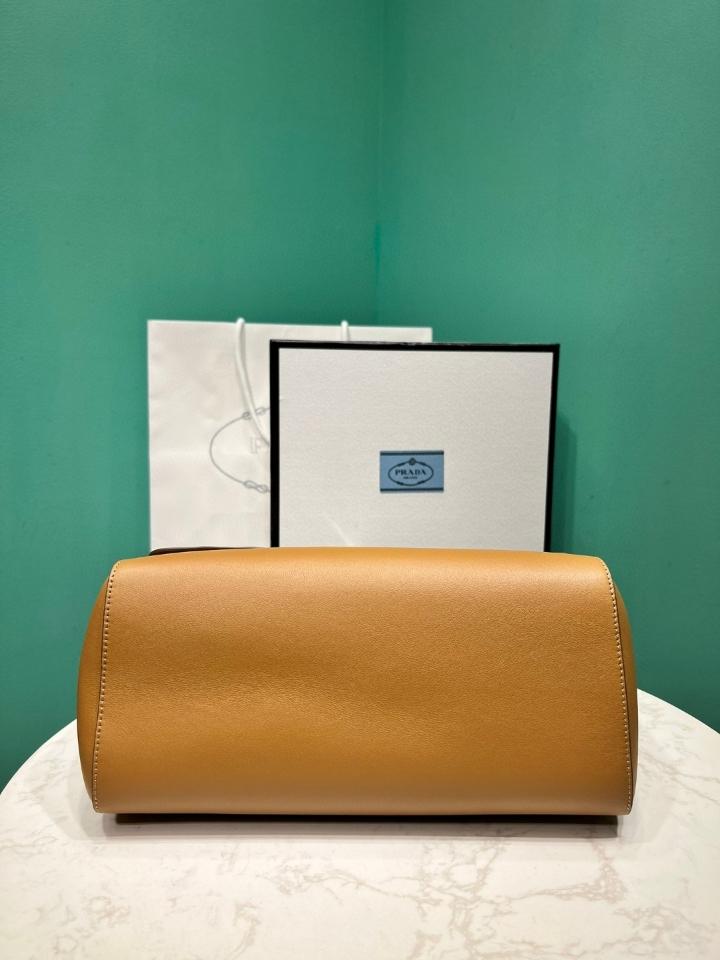 Prada leather shoulder bag beige 2VD068 30x27.5x15cm-duoc-ban-tai-Hvip Bags and Accessories