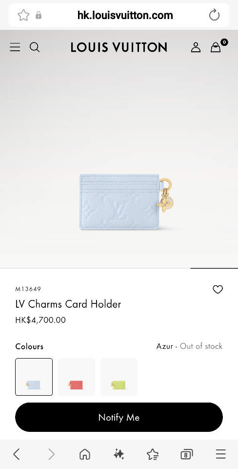 Louis Vuitton M13649
LV Charms Card Holder-duoc-ban-tai-Hvip Bags and Accessories
