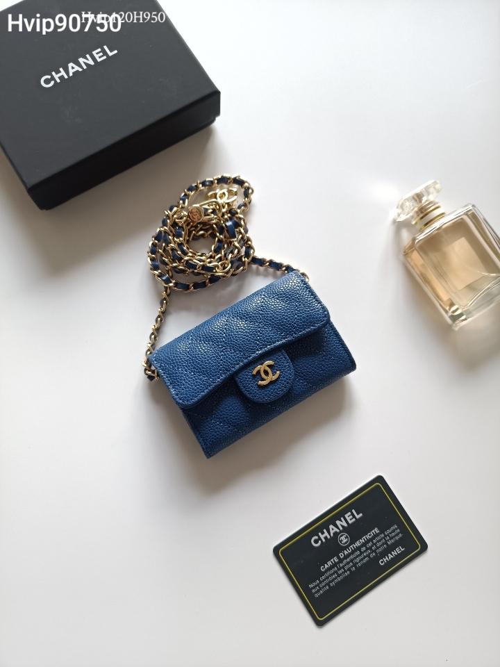 Chanel Pochette Wallet/Coin Case  Caviar Skin A8937.-duoc-ban-tai-Hvip Bags and Accessories