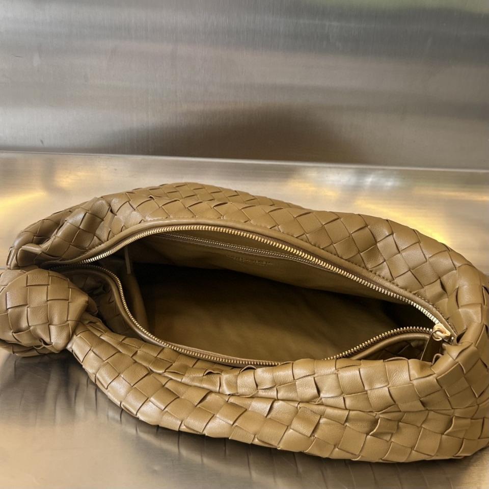 Bottega Veneta Jodie dark beige 600261 48x40x16cm-duoc-ban-tai-Hvip Bags and Accessories