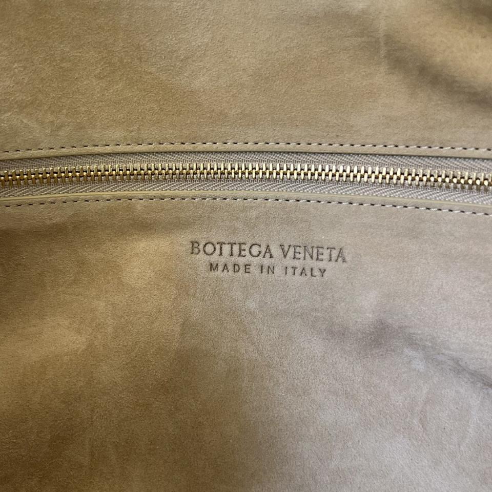 Bottega Veneta Jodie grey suede 60026 48x40x16cm-duoc-ban-tai-Hvip Bags and Accessories