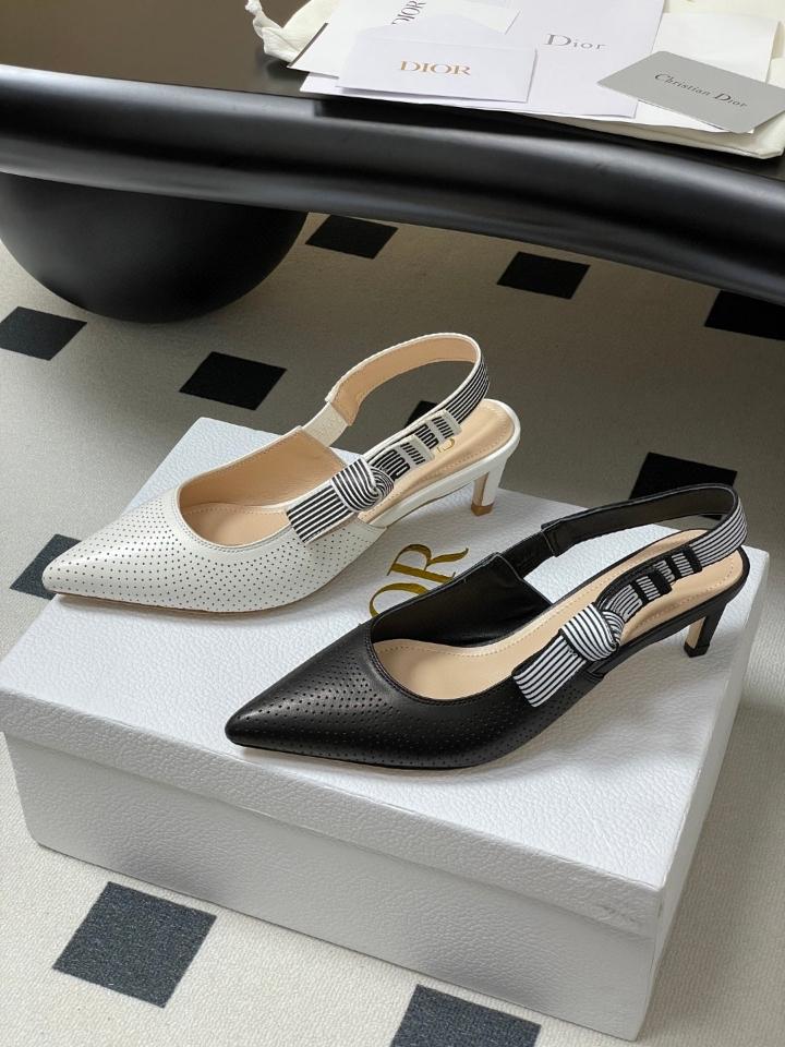 Dior Dior Toujours Slingback Pump
White Perforated Supple Lambskin KCV370CEL_S10W 50mm (2)-duoc-ban-tai-Hvip Shoes and Clothes