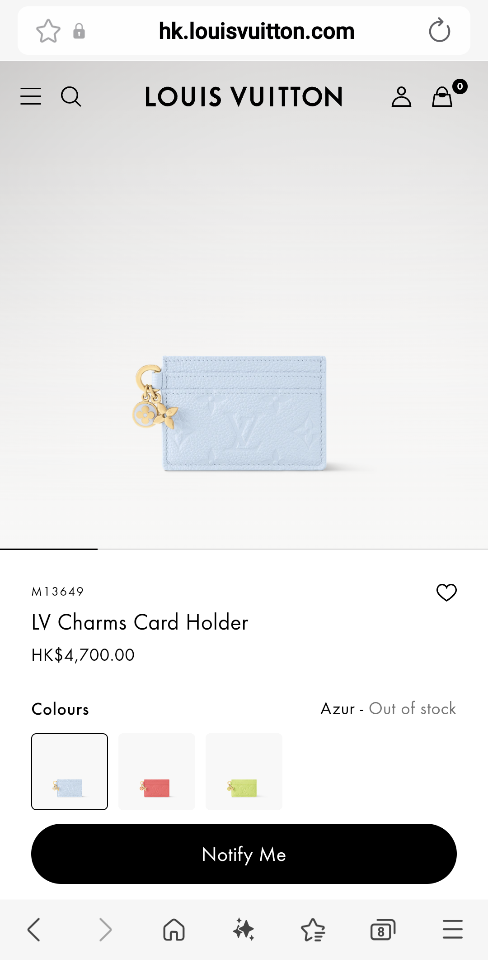 Louis Vuitton M13649
LV Charms Card Holder-duoc-ban-tai-Hvip Bags and Accessories