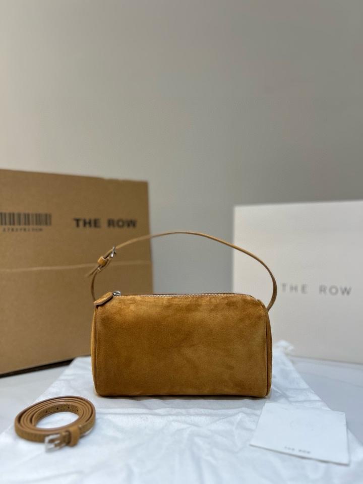 The Row 90's Bag in Nubuck beige 19.5x10x8cm-duoc-ban-tai-Hvip Bags and Accessories
