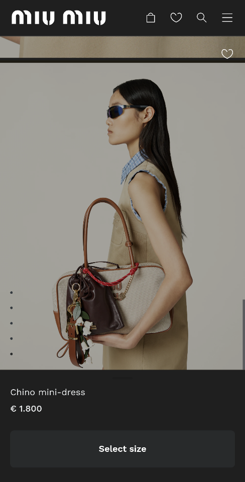 Miu Miu Chino mini-dress MF5689-duoc-ban-tai-Hvip Shoes and Clothes