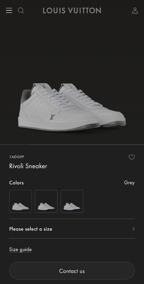 Louis Vuitton 1ADGPP
Rivoli Sneaker(n1) Sao chép-duoc-ban-tai-Hvip Shoes and Clothes