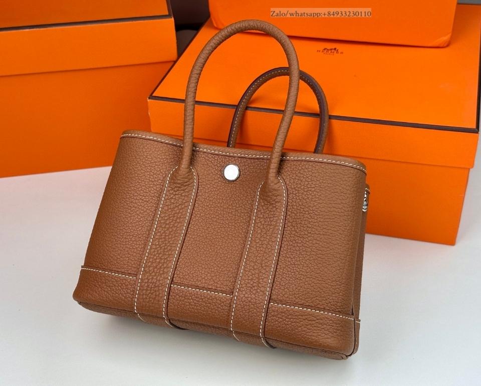 Hermès Garden Party mini 23cm gold Negonda PHW -duoc-ban-tai-Hvip Bags and Accessories