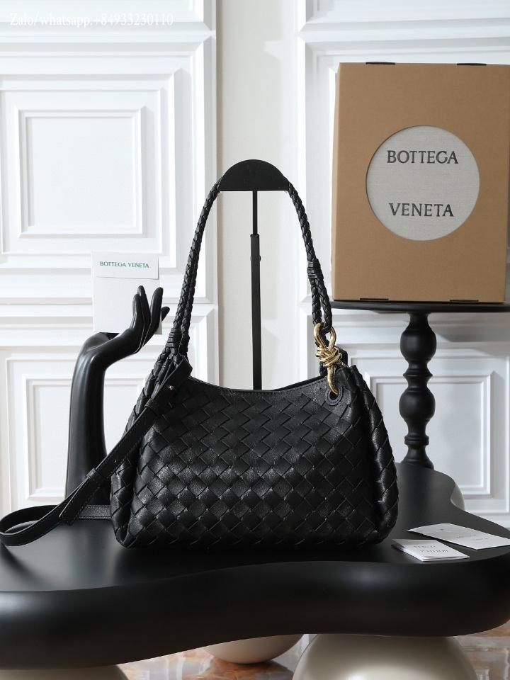 Bottega Veneta medium Parachute black  835921 29.5x17.5x18.5cm -duoc-ban-tai-Hvip Bags and Accessories