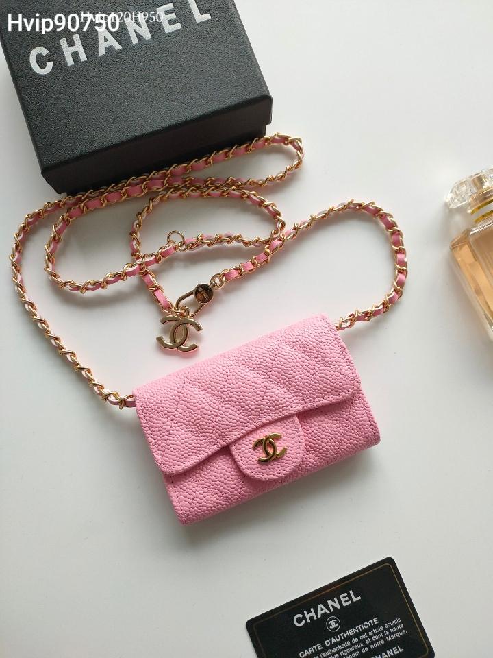 Chanel Pochette Wallet/Coin Case  Caviar Skin A8937.-duoc-ban-tai-Hvip Bags and Accessories
