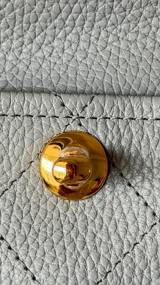 Chanel Small Shopping Bag   Grained Calfskin & Gold-Tone Metal grey 15x30.5x11.5cm AS6288-duoc-ban-tai-Hvip Bags and Accessories