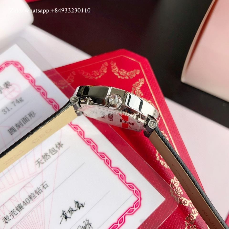 Cartier BAIGNOIRE WATCH, SMALL MODEL - WB520008 Real diamonds -duoc-ban-tai-Hvip Bags and Accessories