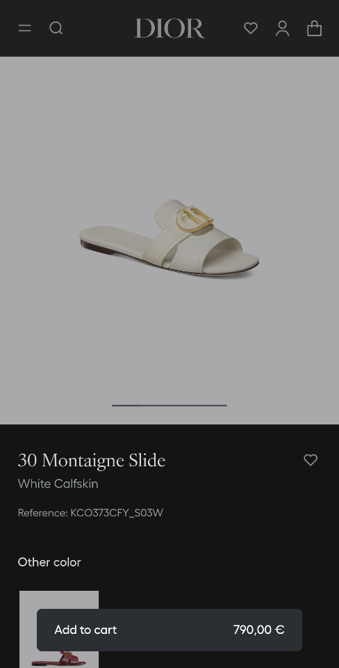 Dior 30 Montaigne Slide
White Calfskin
 KCO373CFY_S03W (2)-duoc-ban-tai-Hvip Shoes and Clothes