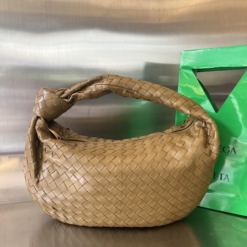 Bottega Veneta Jodie dark beige 600261 48x40x16cm-duoc-ban-tai-Hvip Bags and Accessories