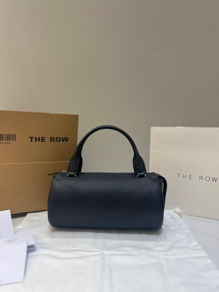 THE ROW 
Edith Small leather shoulder bag black 25x9x13x12cm-duoc-ban-tai-Hvip Bags and Accessories