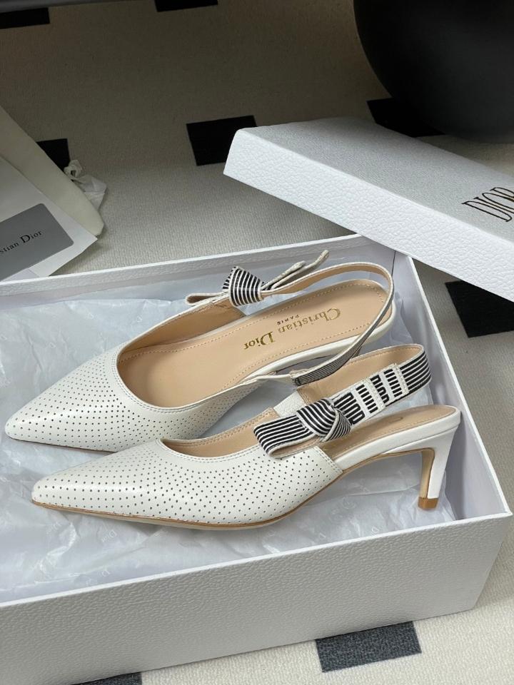Dior Dior Toujours Slingback Pump
White Perforated Supple Lambskin KCV370CEL_S10W 50mm (2)-duoc-ban-tai-Hvip Shoes and Clothes