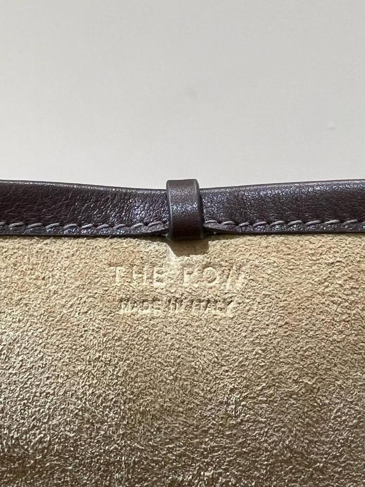 Small smooth calfskin leather tote bag Chestnut 24X22X11cm -duoc-ban-tai-Hvip Bags and Accessories