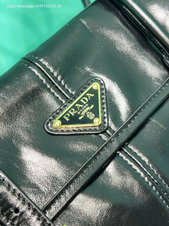 Prada Medium should bag in black calfskin 1BD376 31x15x12cm-duoc-ban-tai-Hvip Bags and Accessories