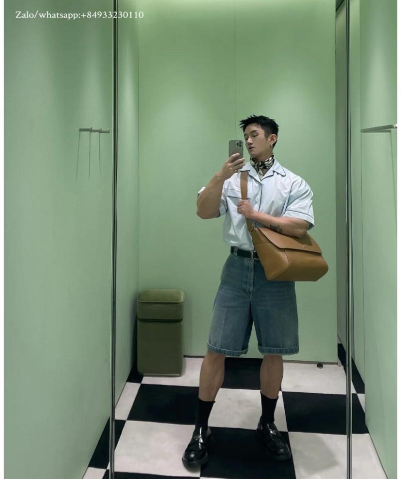 Prada leather shoulder bag beige 2VD068 30x27.5x15cm-duoc-ban-tai-Hvip Bags and Accessories