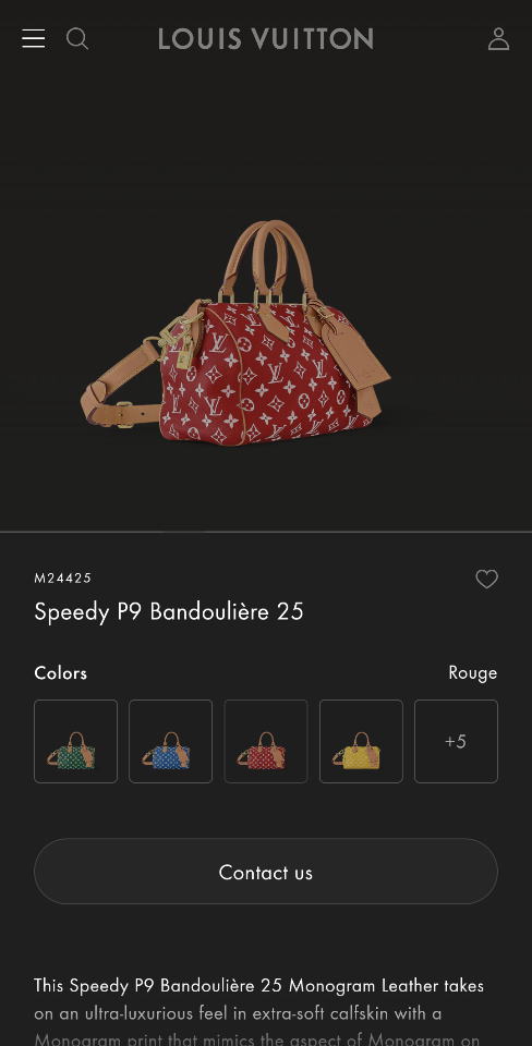 Louis Vuitton M24425
Runway
Speedy P9 Bandoulière 25 25*15*15CM (1)-duoc-ban-tai-Hvip Bags and Accessories