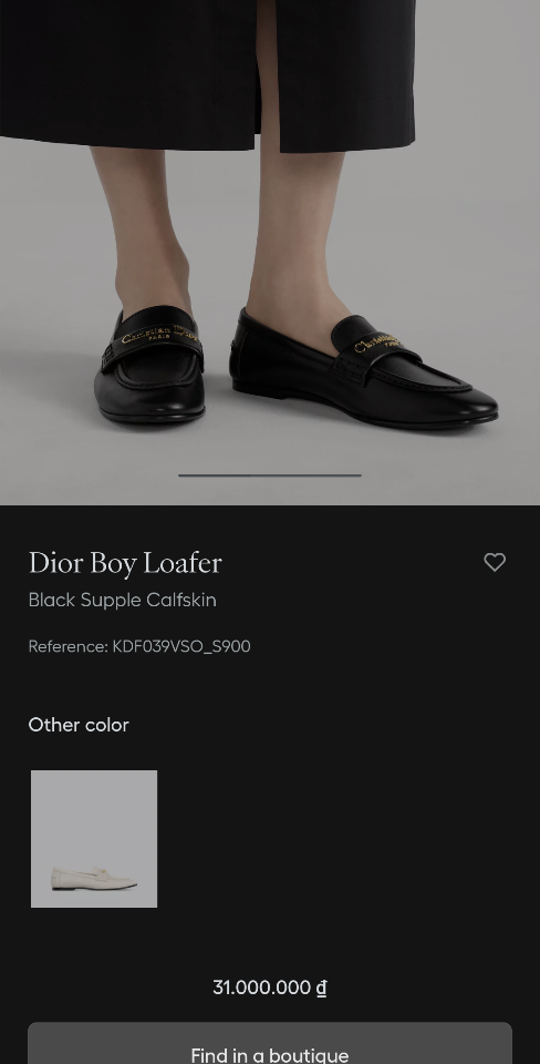 Dior Dior Boy Loafer
Black Supple Calfskin
KDF039VSO_S900 (1)-duoc-ban-tai-Hvip Shoes and Clothes