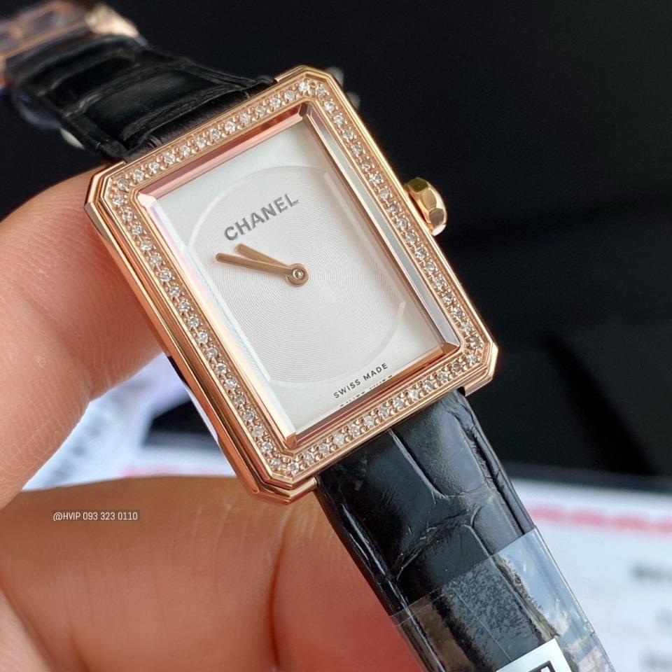 Chanel Boy-Friend H4887 Guilloché Watch 27.9 x 21.5mm-duoc-ban-tai-Hvip Bags and Accessories