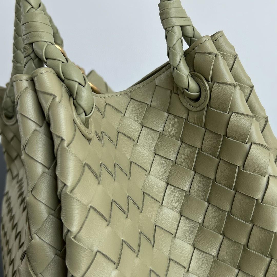 Bottega Veneta Large Parachute olive green 796571 30X26X20cm-duoc-ban-tai-Hvip Bags and Accessories