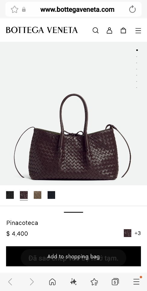 Bottega Veneta Pinacoteca Dark barolo/pickle 854371 34*20*14cm-duoc-ban-tai-Hvip Bags and Accessories