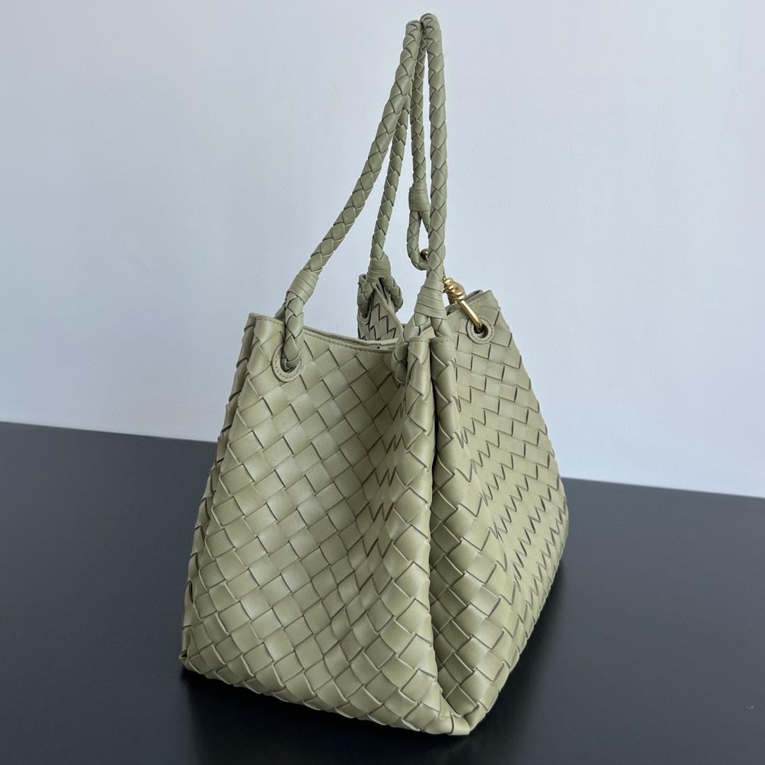 Bottega Veneta Large Parachute olive green 796571 30X26X20cm-duoc-ban-tai-Hvip Bags and Accessories