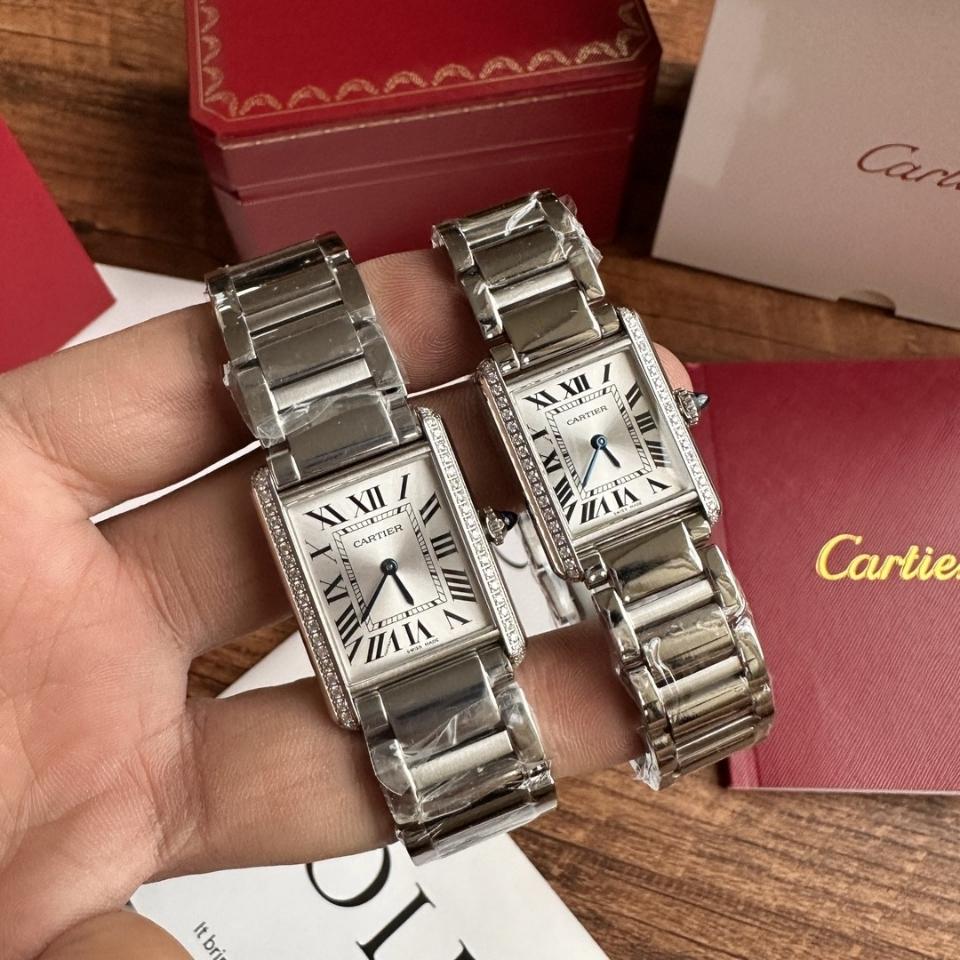 Cartier Tank Must watch
Small model, quartz movement, steel, diamonds W4TA0016-duoc-ban-tai-Hvip Bags and Accessories
