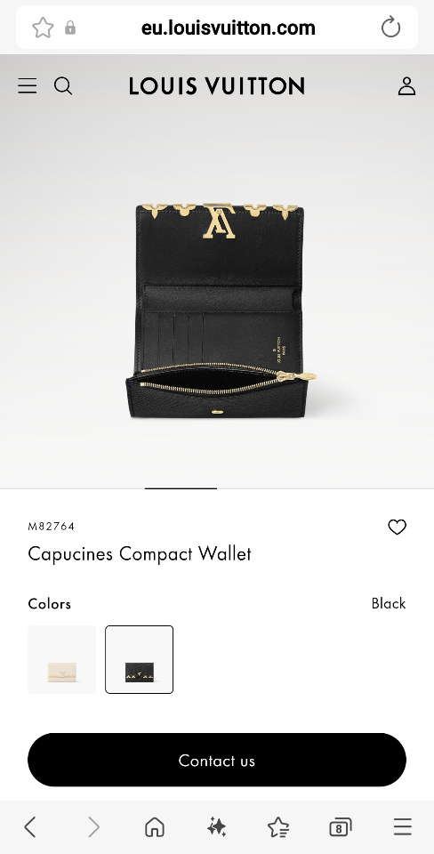 Louis Vuitton M82764
Capucines Compact Wallet-duoc-ban-tai-Hvip Bags and Accessories