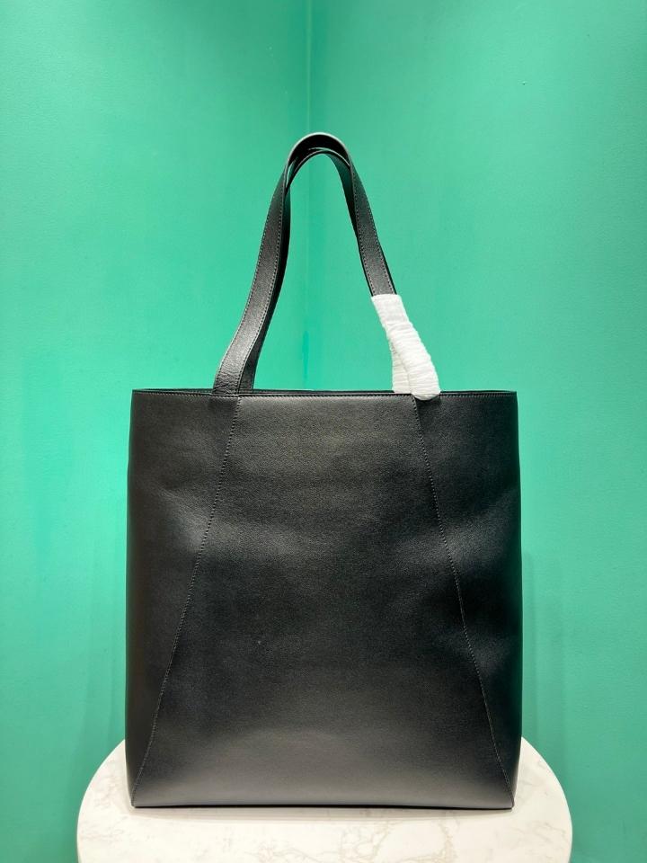 Prada leather tote bag black 2VG122 38x42x17cm-duoc-ban-tai-Hvip Bags and Accessories