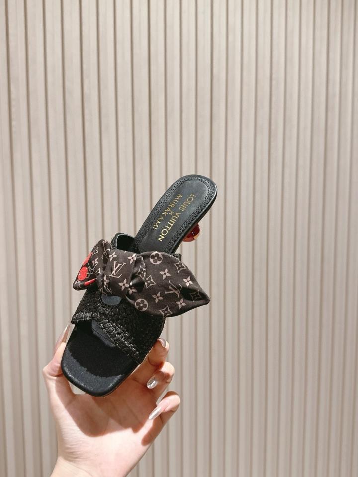Louis Vuitton 1AHLSK
LV x TM Cherie Mule black 55mm(1)-duoc-ban-tai-Hvip Shoes and Clothes