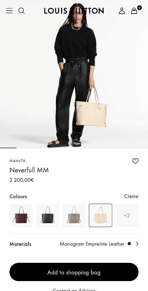 Louis Vuitton M46676 Neverfull MM Tote Bag 31 x 28 x 14cm-duoc-ban-tai-Hvip Bags and Accessories