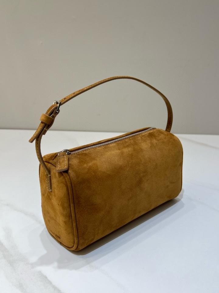 The Row 90's Bag in Nubuck beige 19.5x10x8cm-duoc-ban-tai-Hvip Bags and Accessories