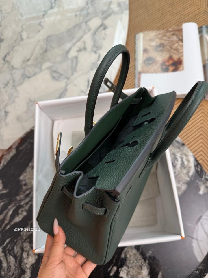 Hermès Birkin 25cm Vert Fonce togo GHW -duoc-ban-tai-Hvip Bags and Accessories
