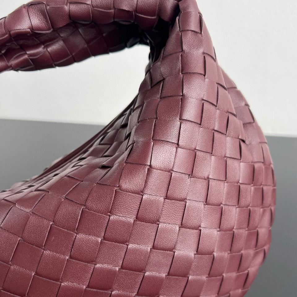 Bottega Veneta Small Jodie Deep mahogany 690225 36x21x13-duoc-ban-tai-Hvip Bags and Accessories