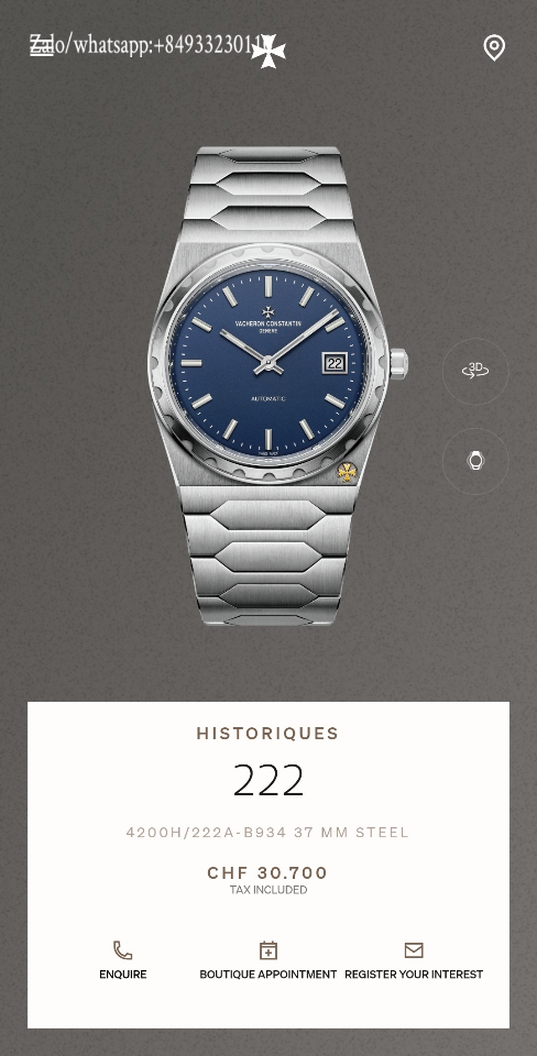 Vacheron Constantin Historiques
222 4200H/222A-B934 37mm Steel-duoc-ban-tai-Hvip Bags and Accessories