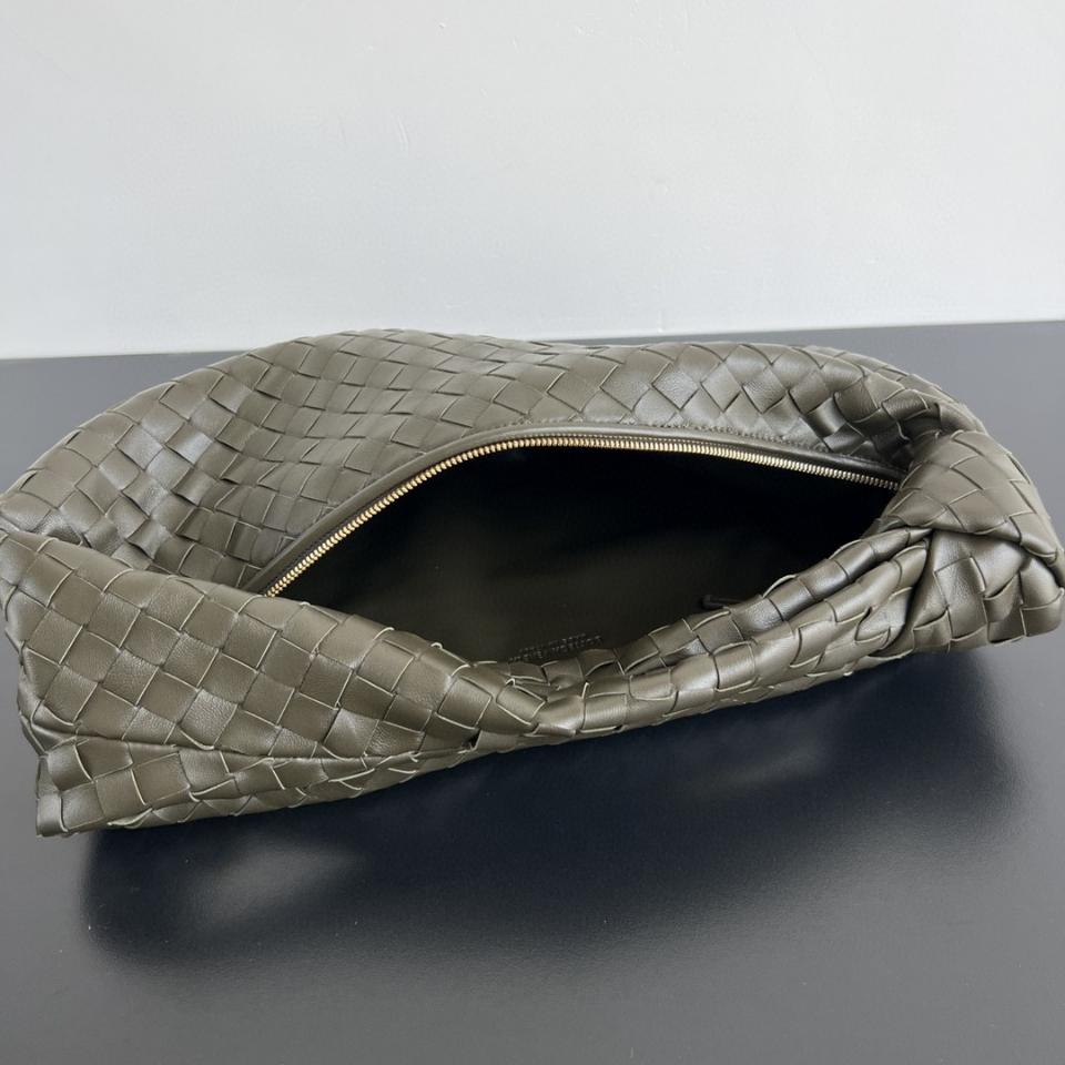 Bottega Veneta Jodie dark khaki  600261 48x40x16cm-duoc-ban-tai-Hvip Bags and Accessories